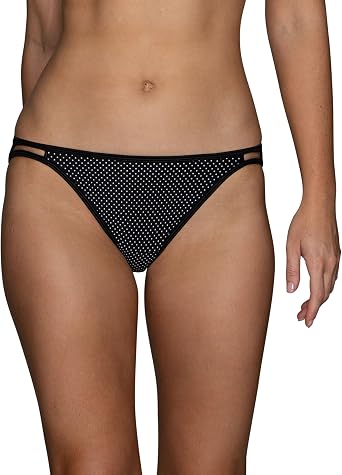 Vanity Fair Womens Illumination String Bikini Panties, Silky Stretch & Satin Trim