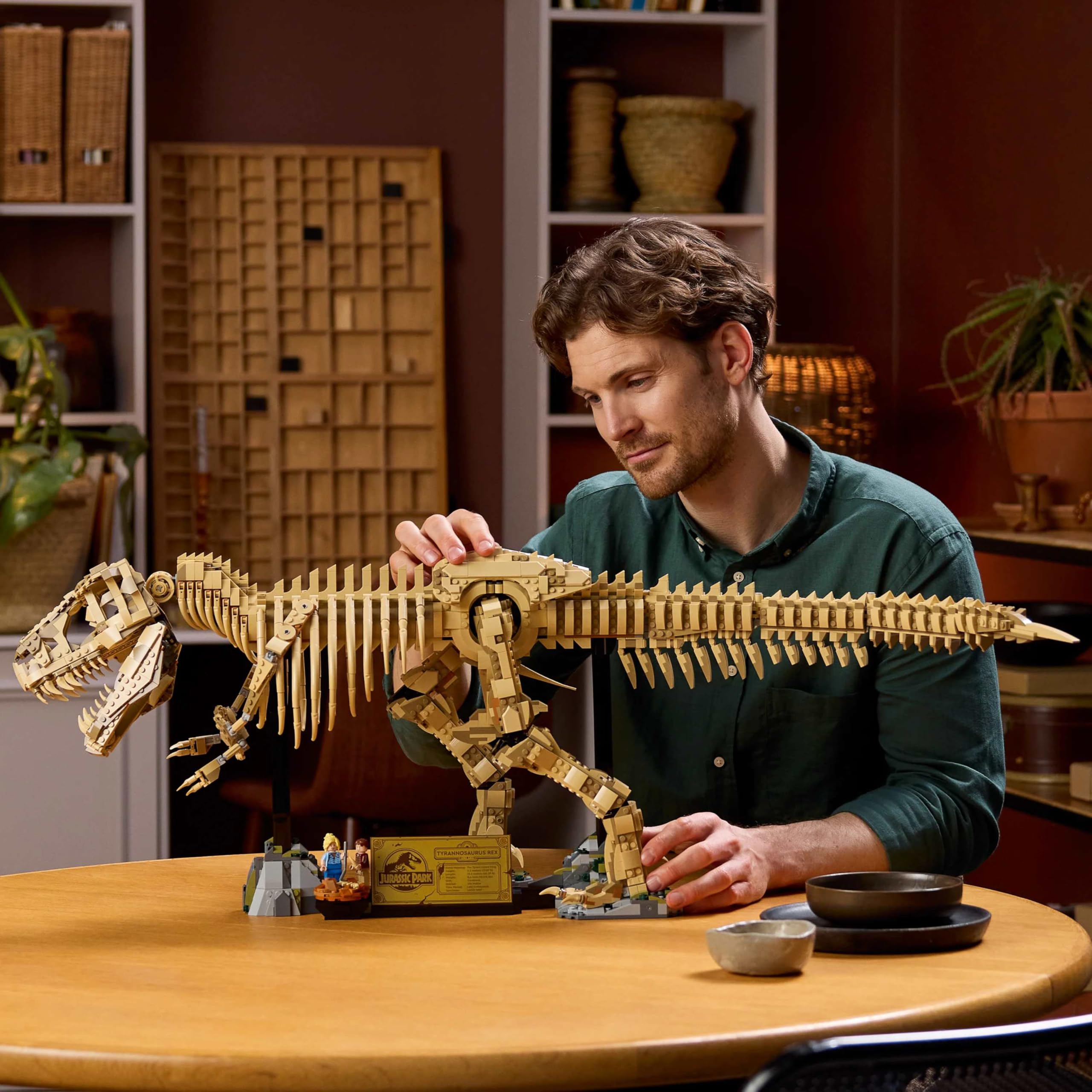 LEGO Jurassic World 76968 Les Fossiles de Dinosaures : le Tyrannosaurus Rex - Pour Adulte