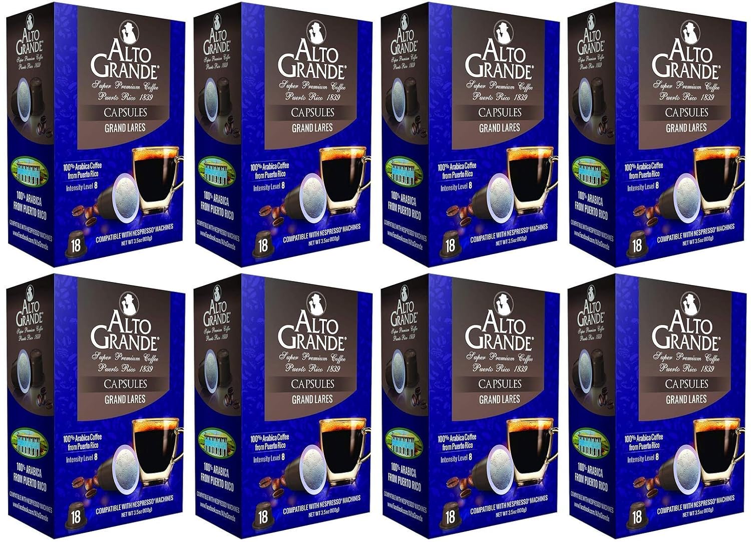 Alto Grande Super Premium Capsules for Nespresso Machines