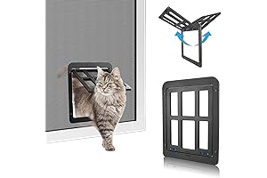 PETLESO Dog Door for Screen Door