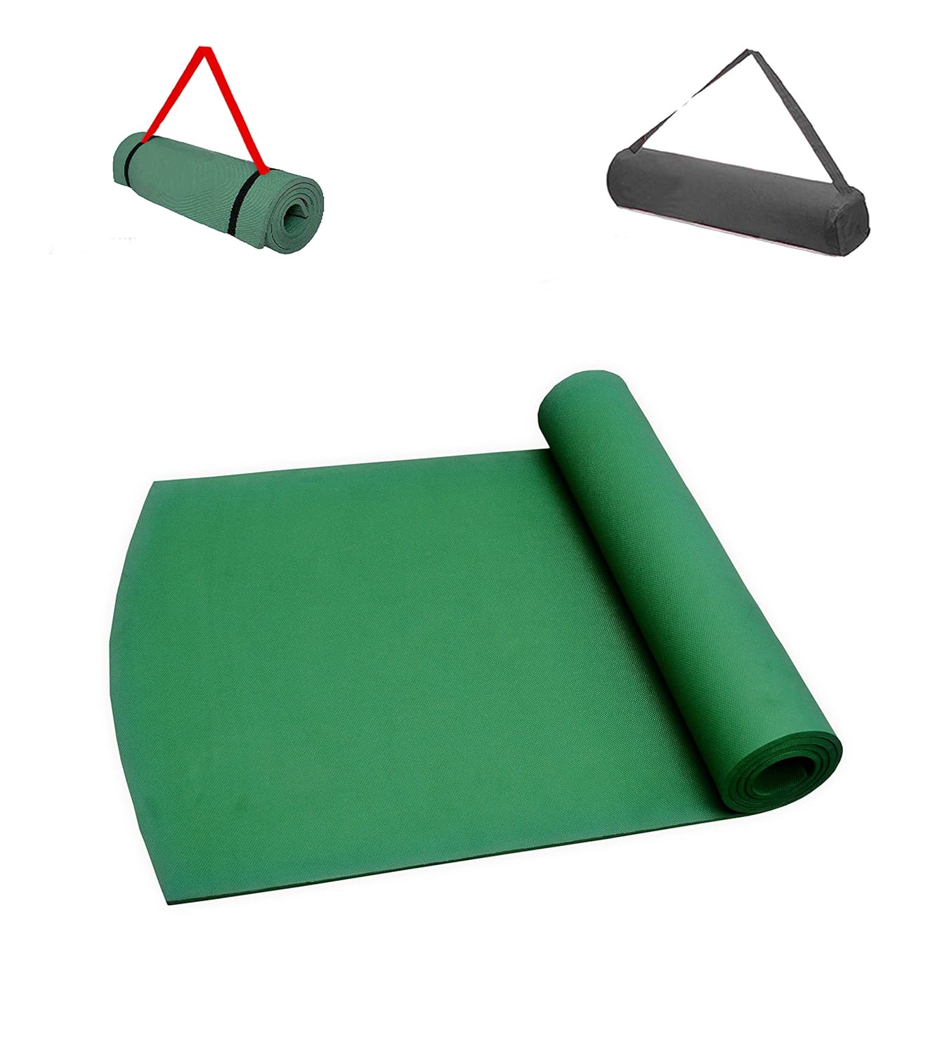 BOLTT™ AntiSlip Yoga Mat with Carry Bag for Gym Workout and Flooring