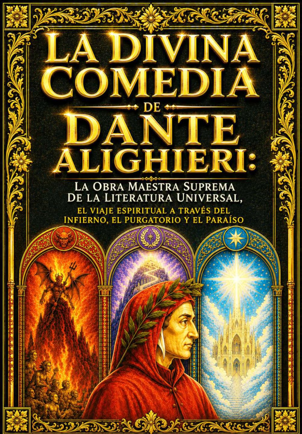 La Divina Comedia de Dante Alighieri: La Obra Maestra Suprema de la Literatura Universal, el Viaje Espiritual a Través del Infierno, el Purgatorio y ... Divina, el Amor, la Redención y el Destino