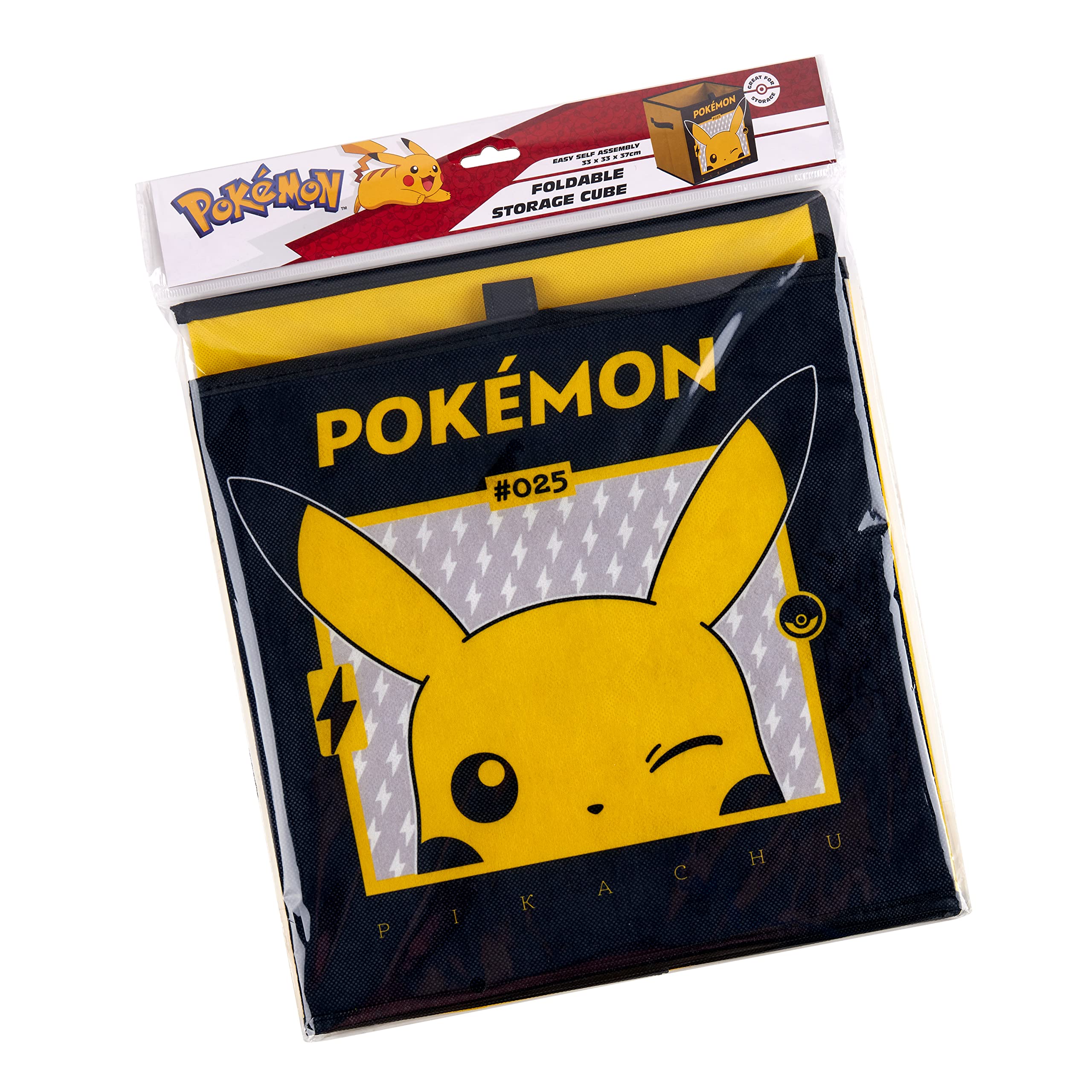 Pokemon Kids Collapsible Storage Boxes with Handles, 33 x 33 x 37 cm - Image 2