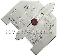 Vista 1 de RIVERWELD Calibre automático de la inspección de la pulgada del acero inoxidable del indicador de la soldadura de la soldadura a tope