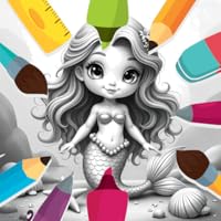Mermaid Magic Coloring Book