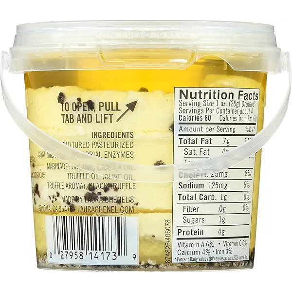 LAURA CHENEL Lchen Cabecou Truffle Goat Cheese, 6.2 OZ 2
