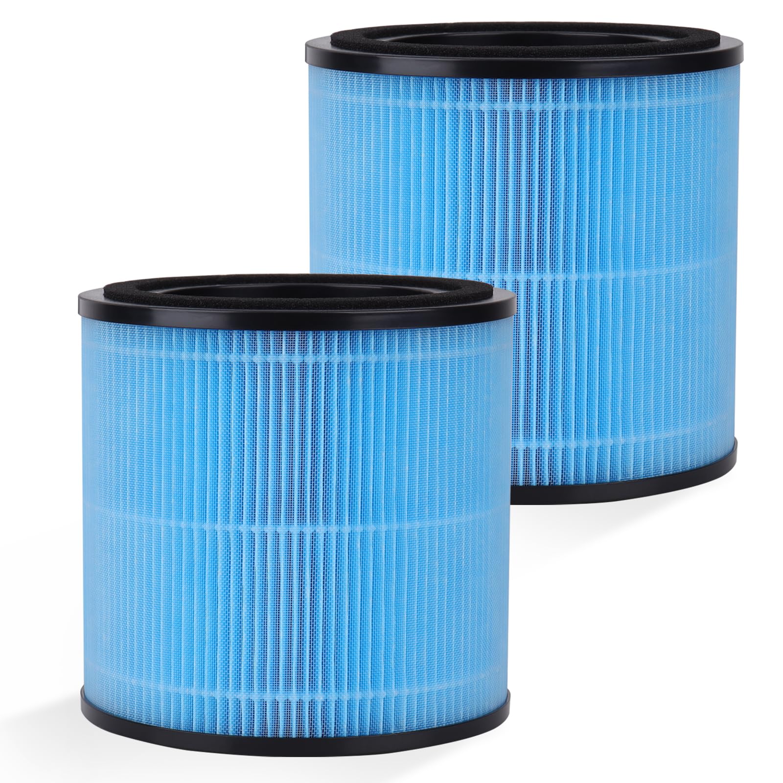 AP0601 Filtro di Ricambio compatibile con Airtok Purificatore d'aria, sistema di filtraggio a 4 stadi H13 True HEPA di ricambio, 2 Pezzi