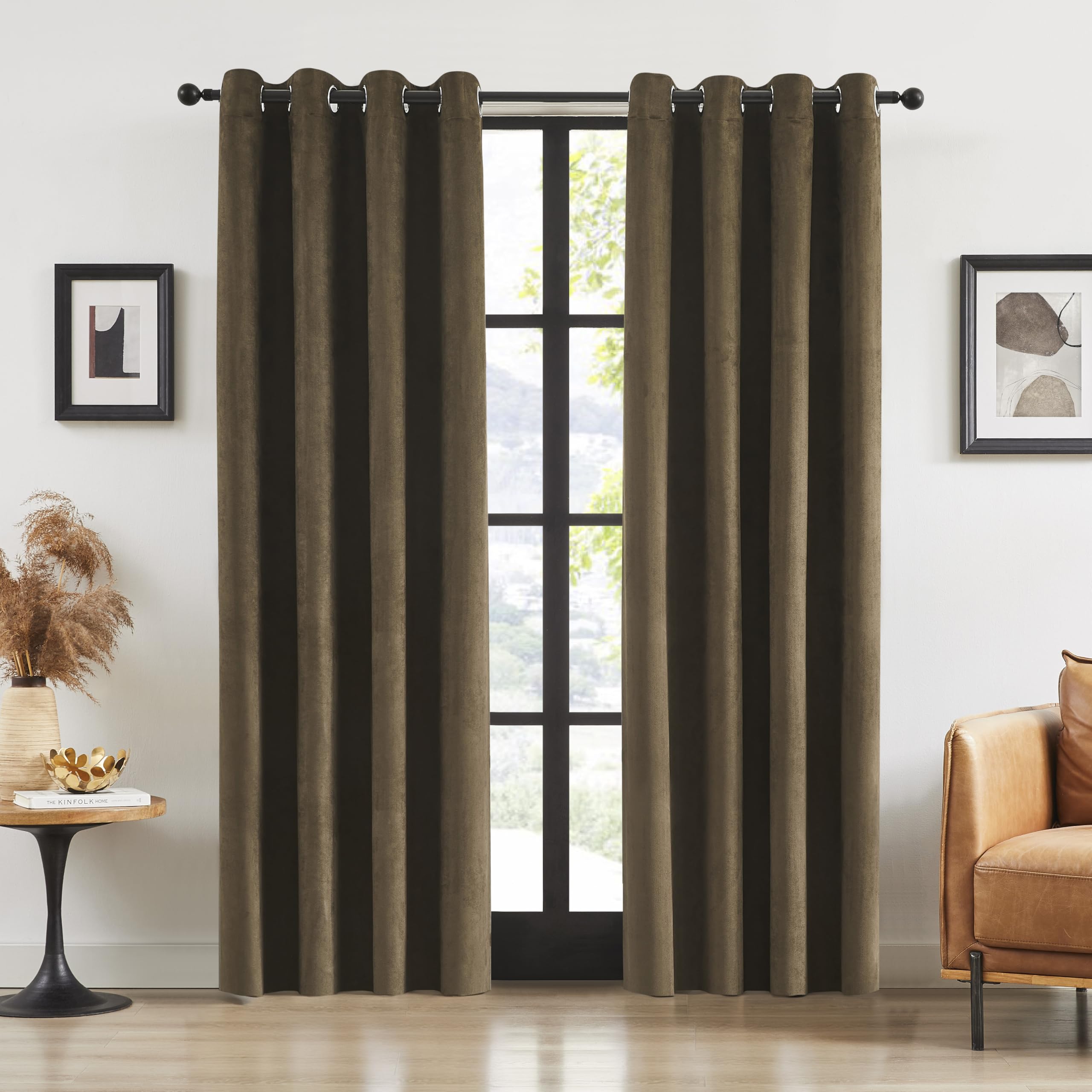 Randall Faux Suede Curtains