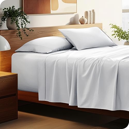 Bare Home Juego de sábanas individual XL, bolsillos profundos de 22 pulgadas, tamaño de dormitorio universitario, sábanas de microfibra ultrasuave