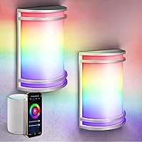 Vista 24 de ASD Lámpara LED de montaje en pared para exteriores e interiores de 10 pulgadas – Iluminación moderna de aplique de pared de bronce aceitado – 15W