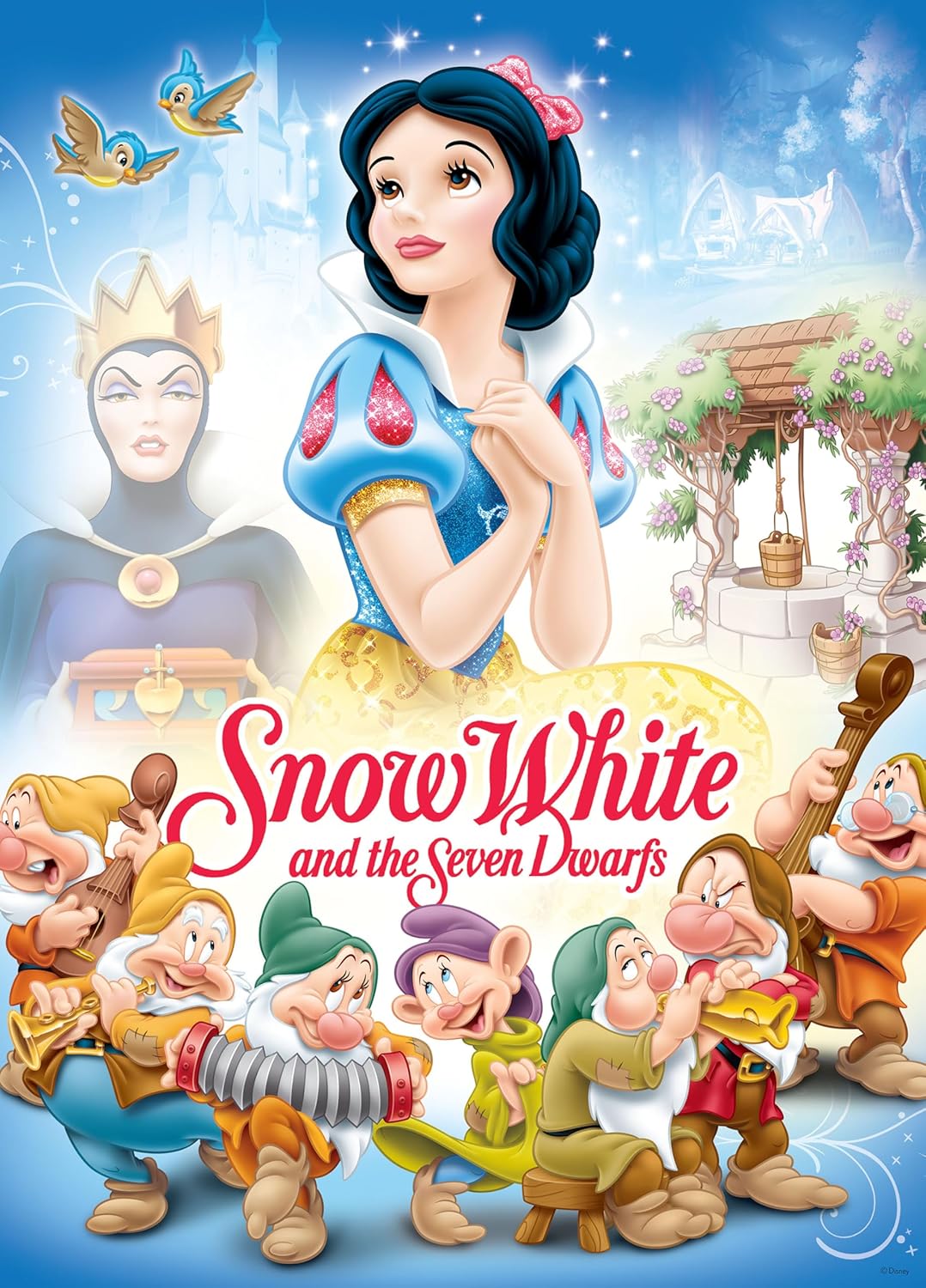 Ceaco - Disney - Snow White Poster - 1000 Piece Puzzle for Adults - Challenging and Perfect for Game Nights - Finished Puzzle Size 26.25 x 19.75