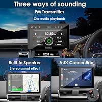 aphqua 7 Hüvelykes Érintőképernyős Autórádió Vezeték Nélküli Apple CarPlay Android Auto Bluetooth Mirror Link Funkciókkal 3