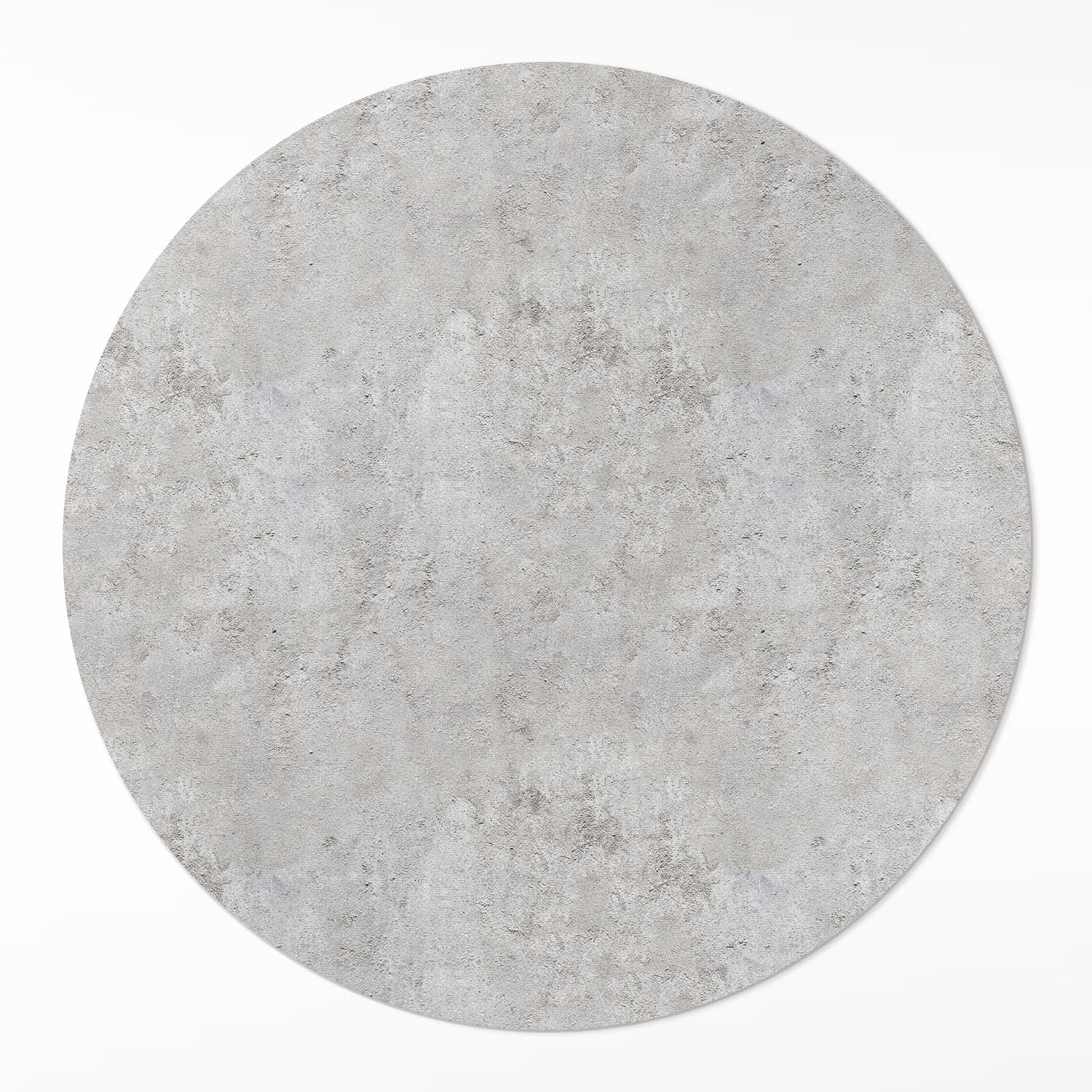 Tapis Vinyle ø80 cm Rond Salon Chambre Intérieur PVC Maison Deco de Sol