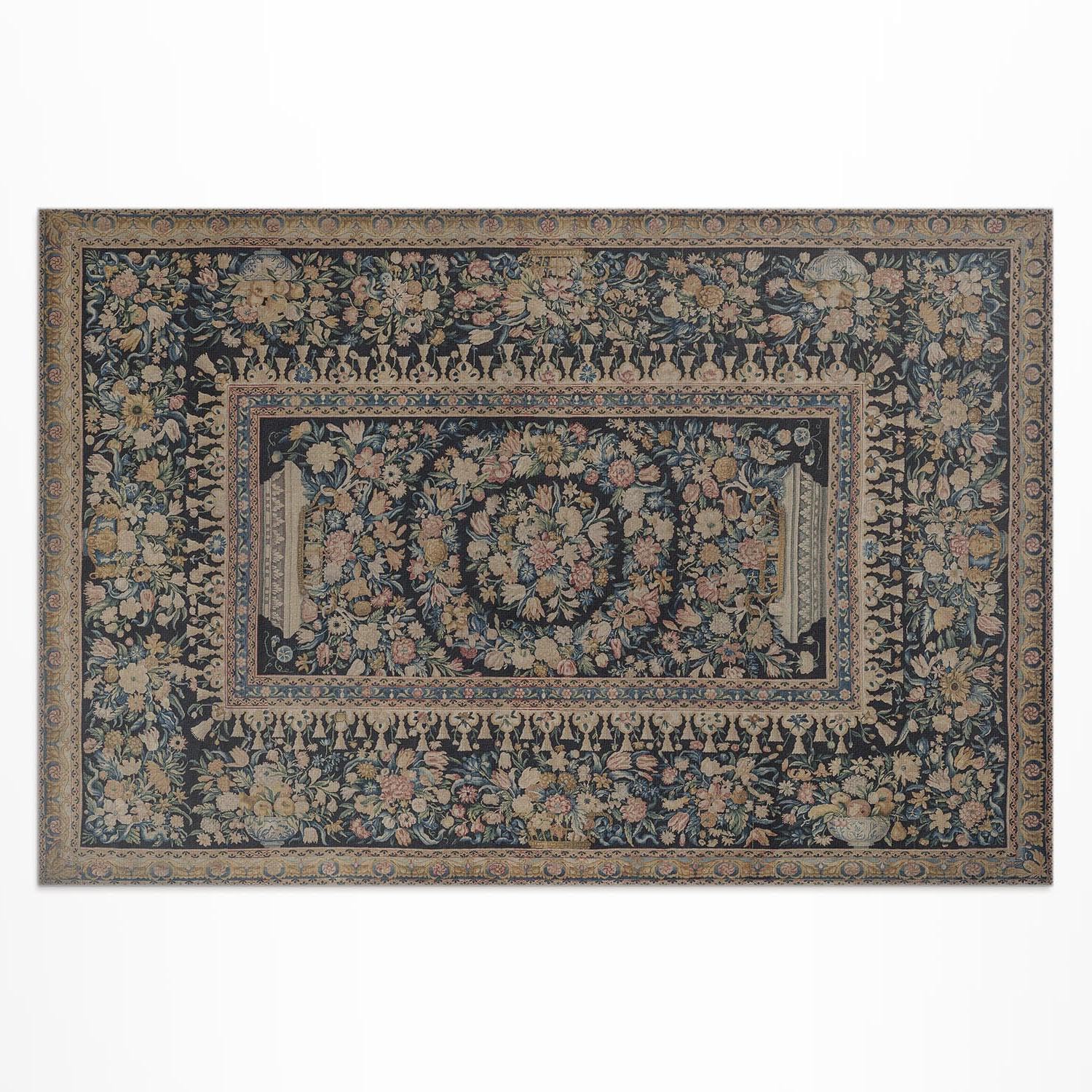 Tapis imperméable en vinyle pour extérieur résistant à la décoloration 60x90