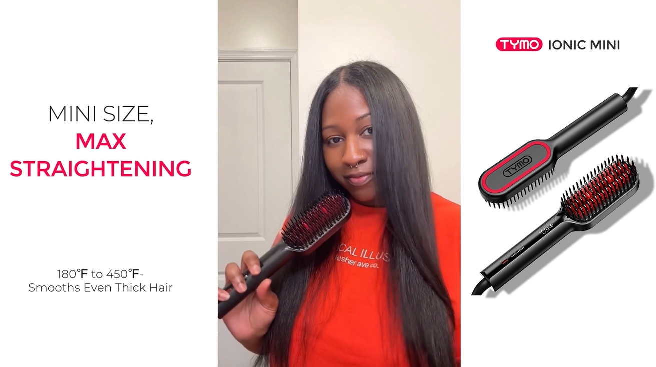 クレイツ ELEMEA COMB STRAIGHTENER Amazon.com : TYMO Hair Straightener Brush - Upgraded Ionic Compact
