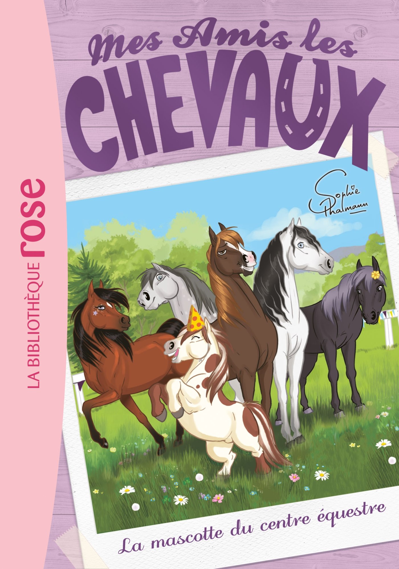 Mes amis les chevaux 18 - La mascotte du centre équestre (Mes amis les chevaux - Sophie Thalmann (18))
