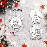 Vista 79 de Happy New Year Ornament for Christmas Tree Decor Merry Christmas Y'all Christmas Metal Snowflake Ornament Xmas Tree Decor Funny Christmas Quotes