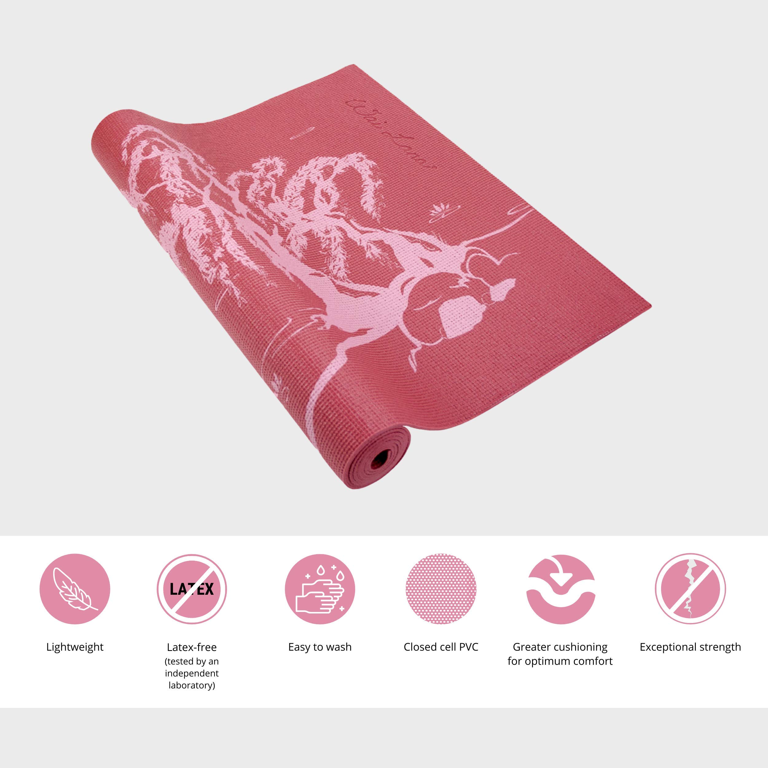 Amazon.com: Wai Lana Yoga Mat Willow Tree - 1/8