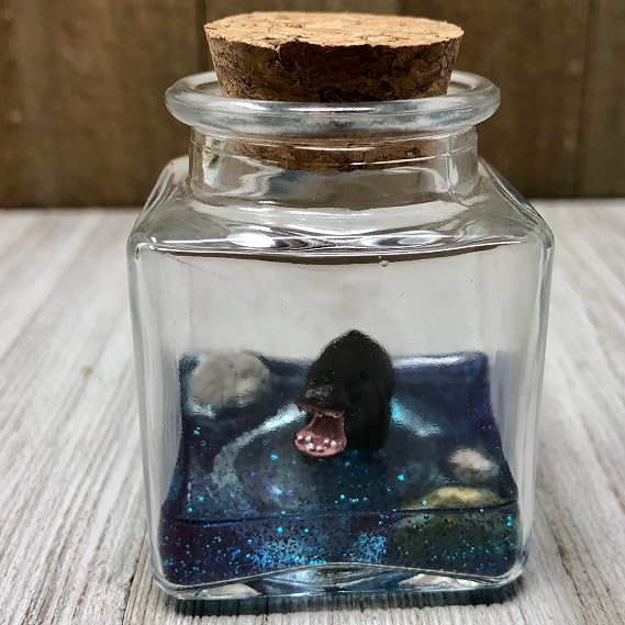 Mini Pet Hippo with Adoption Brown Certificate Pygmy Hippopotamus Handmade USA by Fish Belli