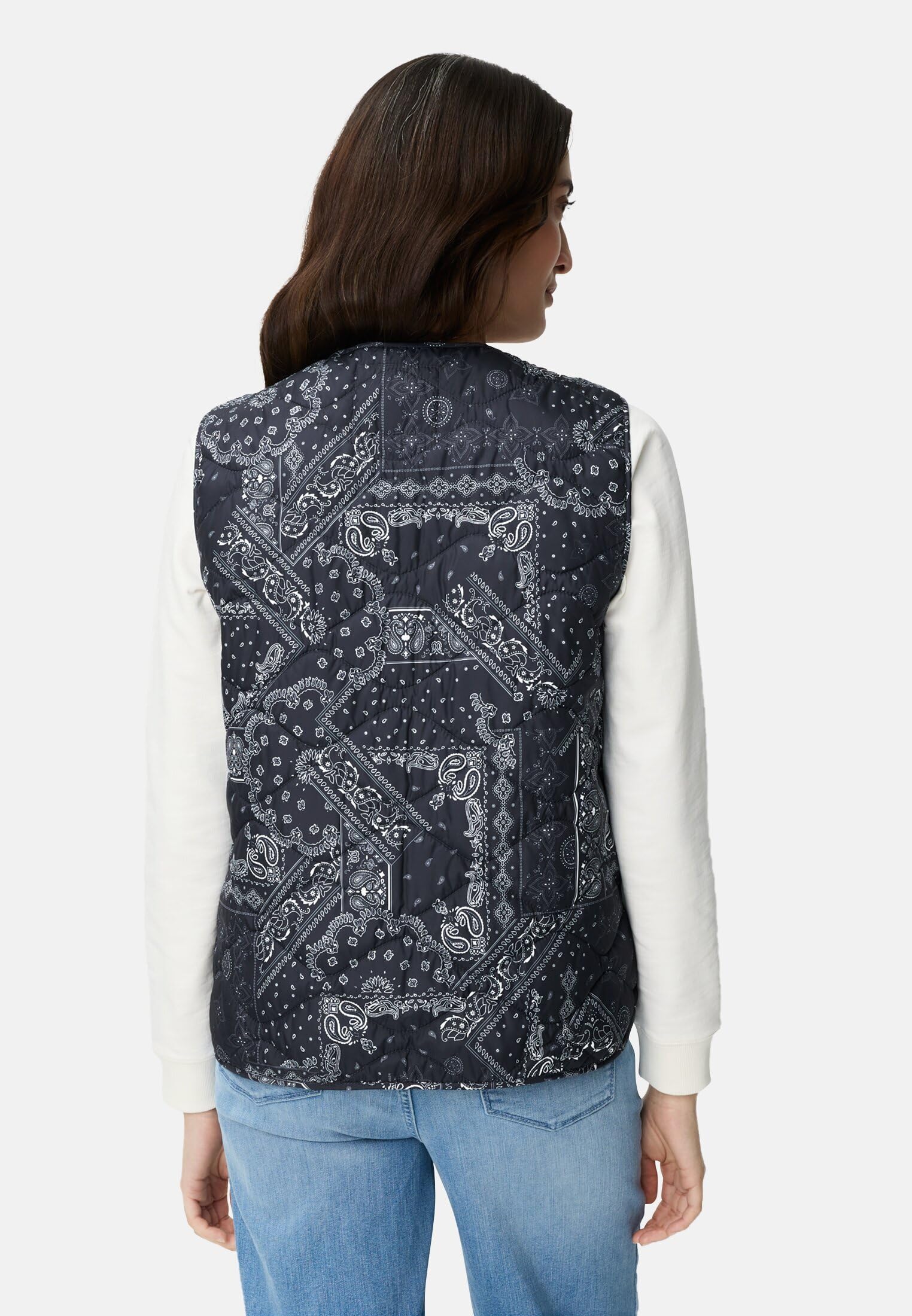 camel active Damen Weste im Paisleymuster