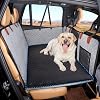 Dog Mat for Back Seat Extender for Dogs,Dog Bed for Car,Pet Cover for Hammock for Car,Hard Bottom Car Seat Cover for Dogs Black, for car