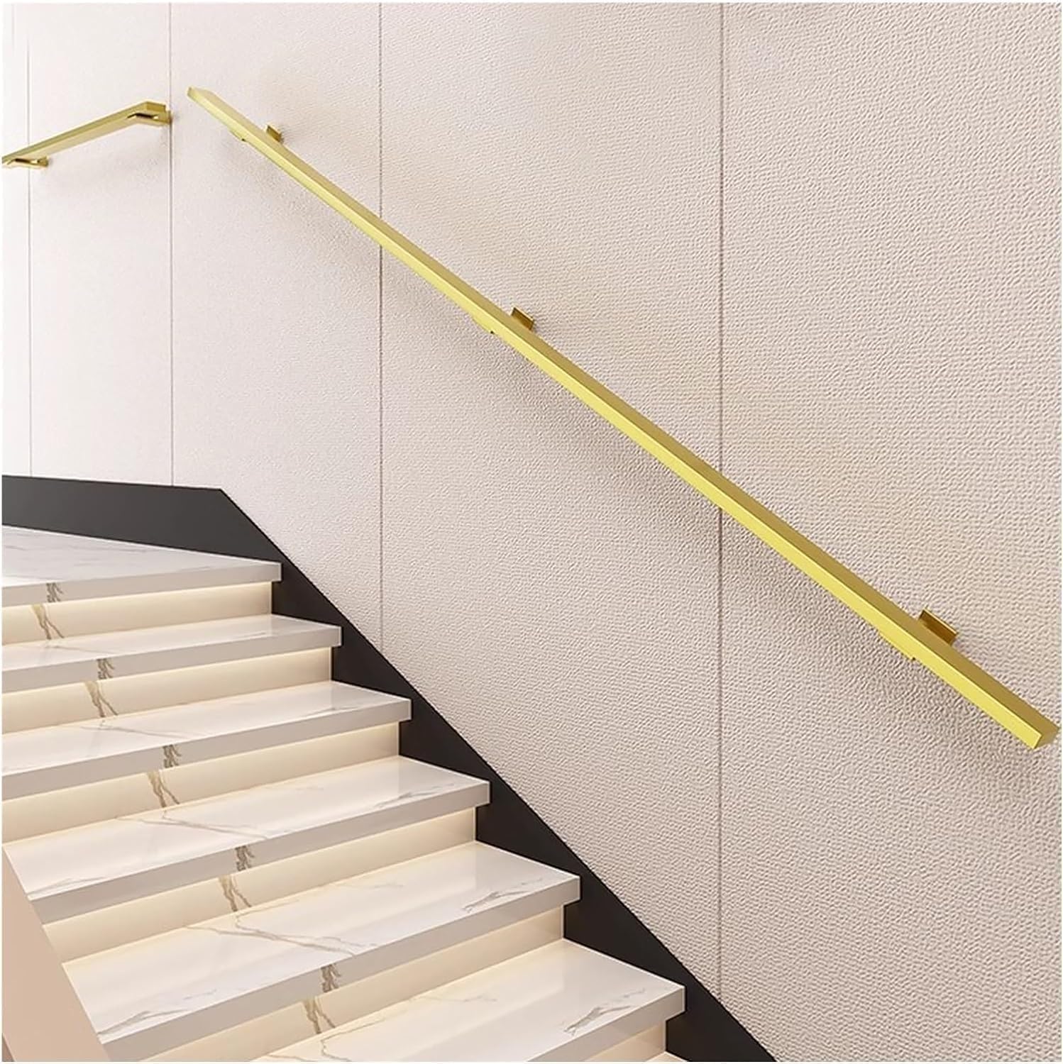 Barrière de sécurité murale en fer pour escalier intérieur