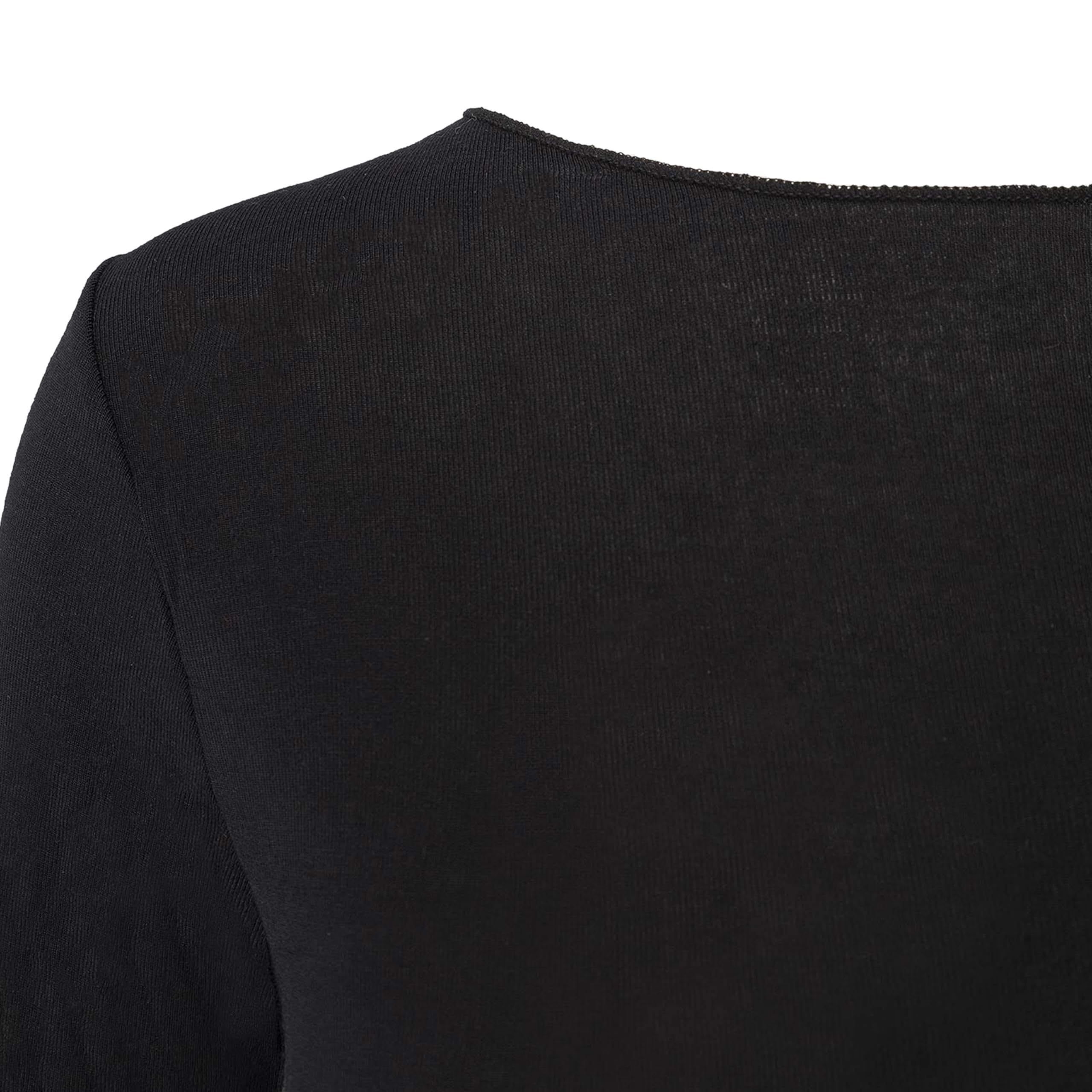 Ciocca Pura Maglia Donna con Cashmere Manica Lunga Pizzo Intimo Canottiera Elegante Calda