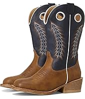 Tan Faux Leather Vamp