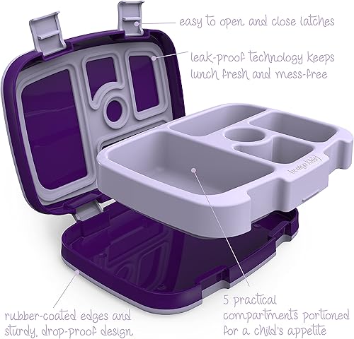 Miniatura 9 de Bentgo Juego de bolsas de almuerzo aisladas con estampado de lonchera estilo Bento, para niños (unicornio)