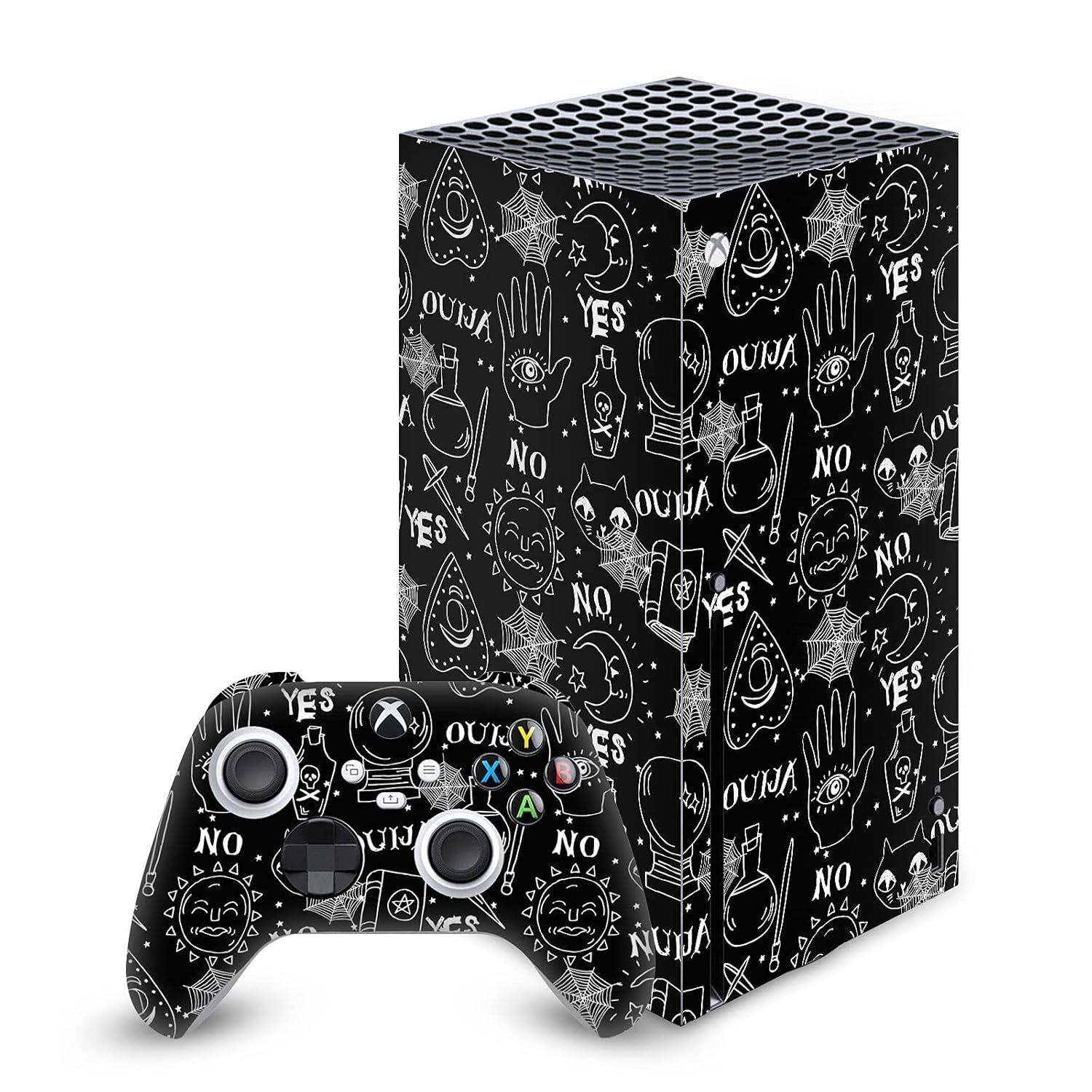 Head Case Designs Officially Licensed Andrea Lauren Design Avocado Art Mix Vinyl Sticker Gaming Skin Case Cover Compatible with Xbox Series X Console and Controller Bundle