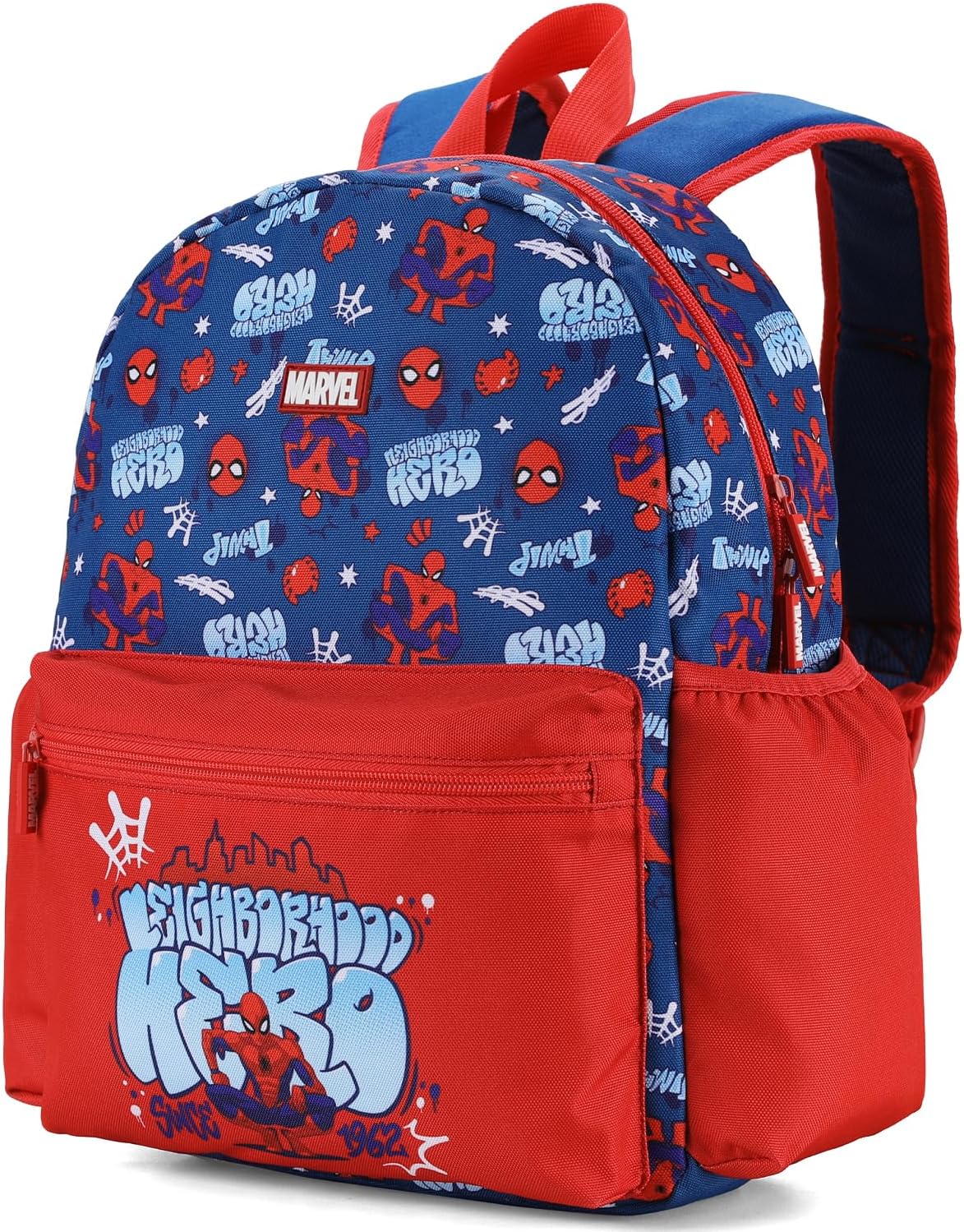 Marvel Spider-Man Backpack, 14" Lightweight Elementary School Boys Bookbag