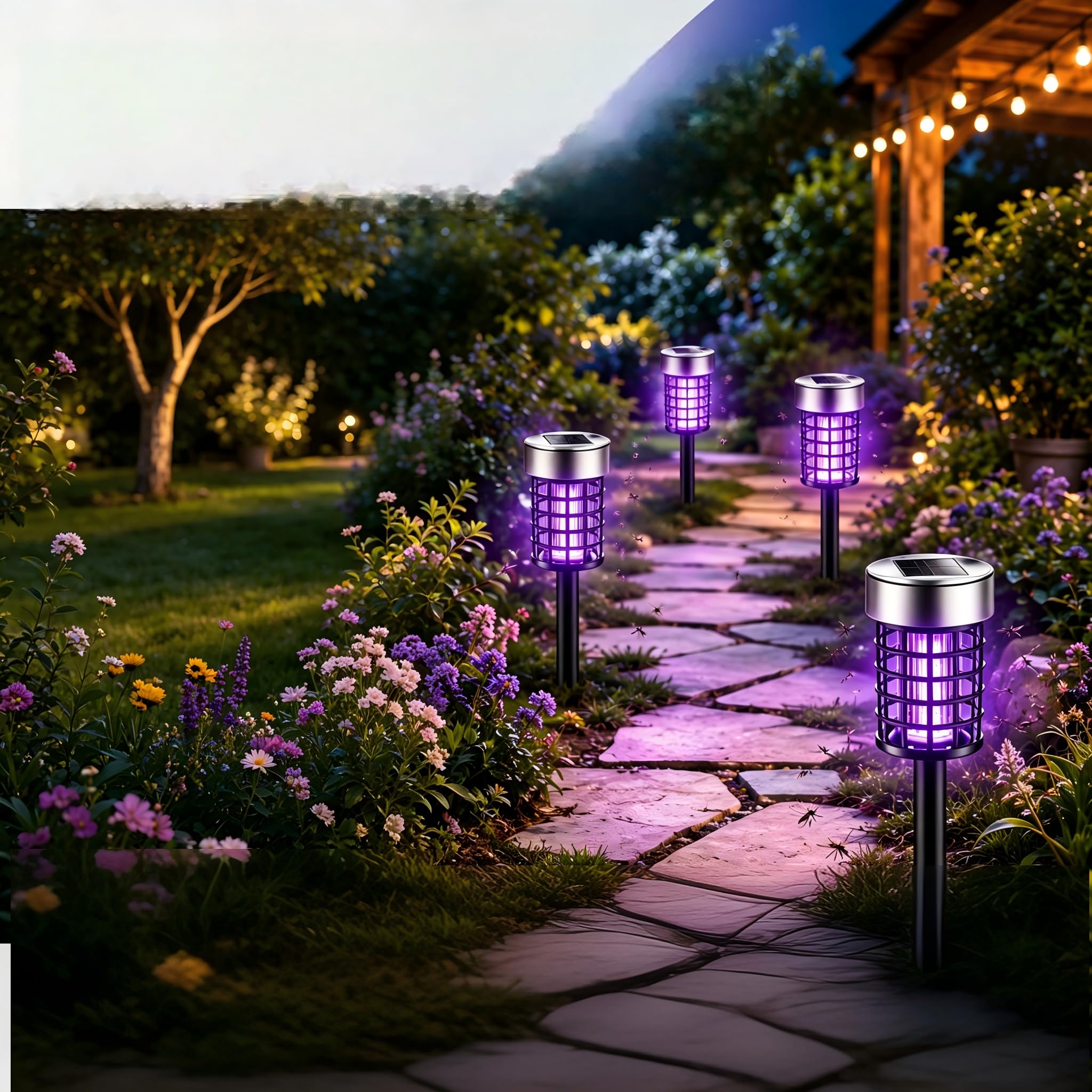 Bug Zapper Outdoor 4PCS