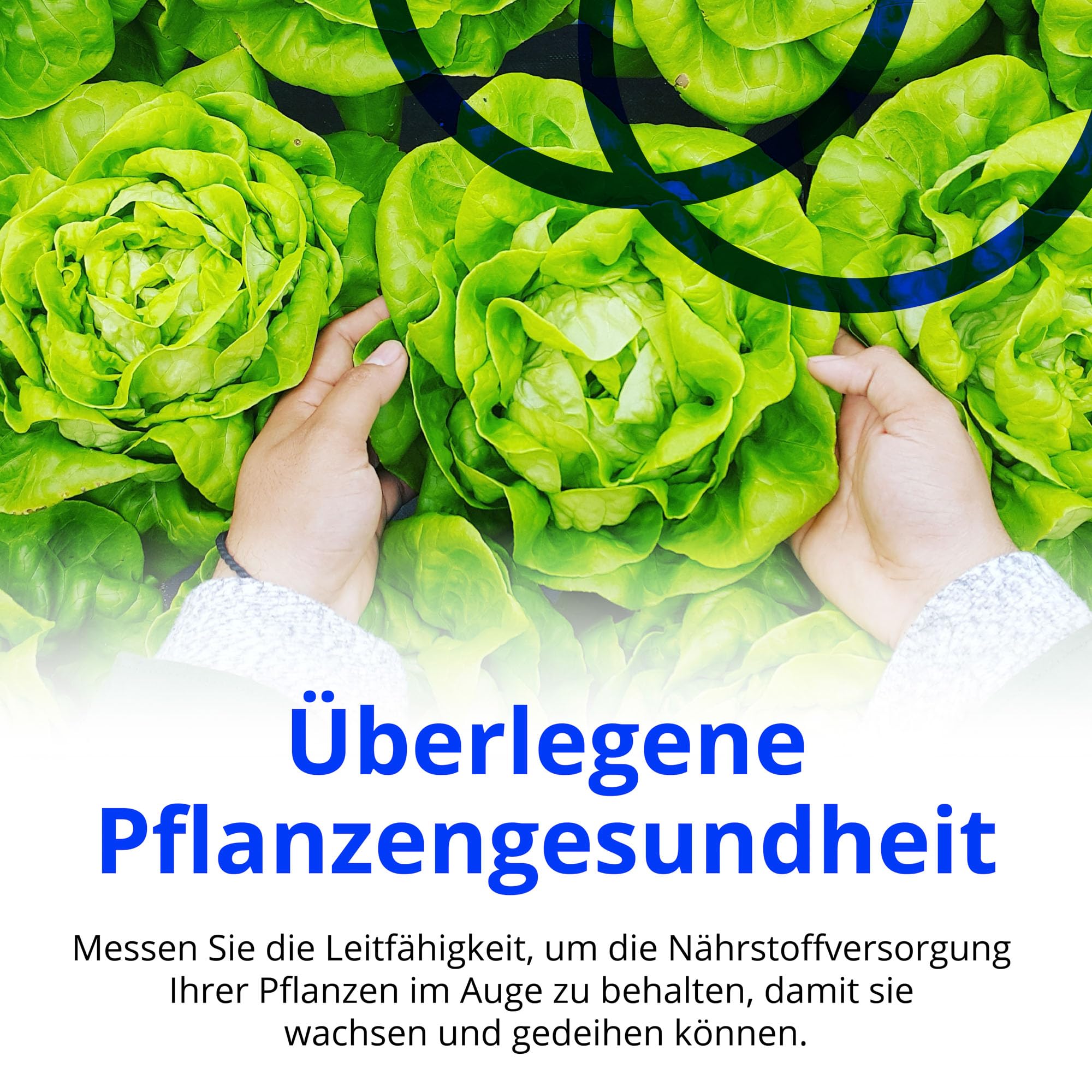 Bluelab TRUNCOMV2 Truncheon-Messgerät – Kommerzielles Nährstoffmessgerät, erweiterter Bereich, misst TDS, EC, ppm 500/700, CF in Wasser, digitales Werkzeug – Für Hydroponik & Pflanzenzucht