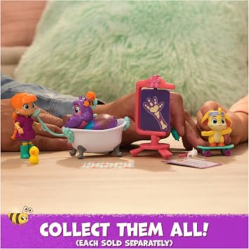 Vida The Vet, Juno's Bubble Bath Pack with Color Changing Life and Juno Action Figures and Doctor Kit Accessories, Toys for Girls Ages 3 and Up (Spin Master 6071396)