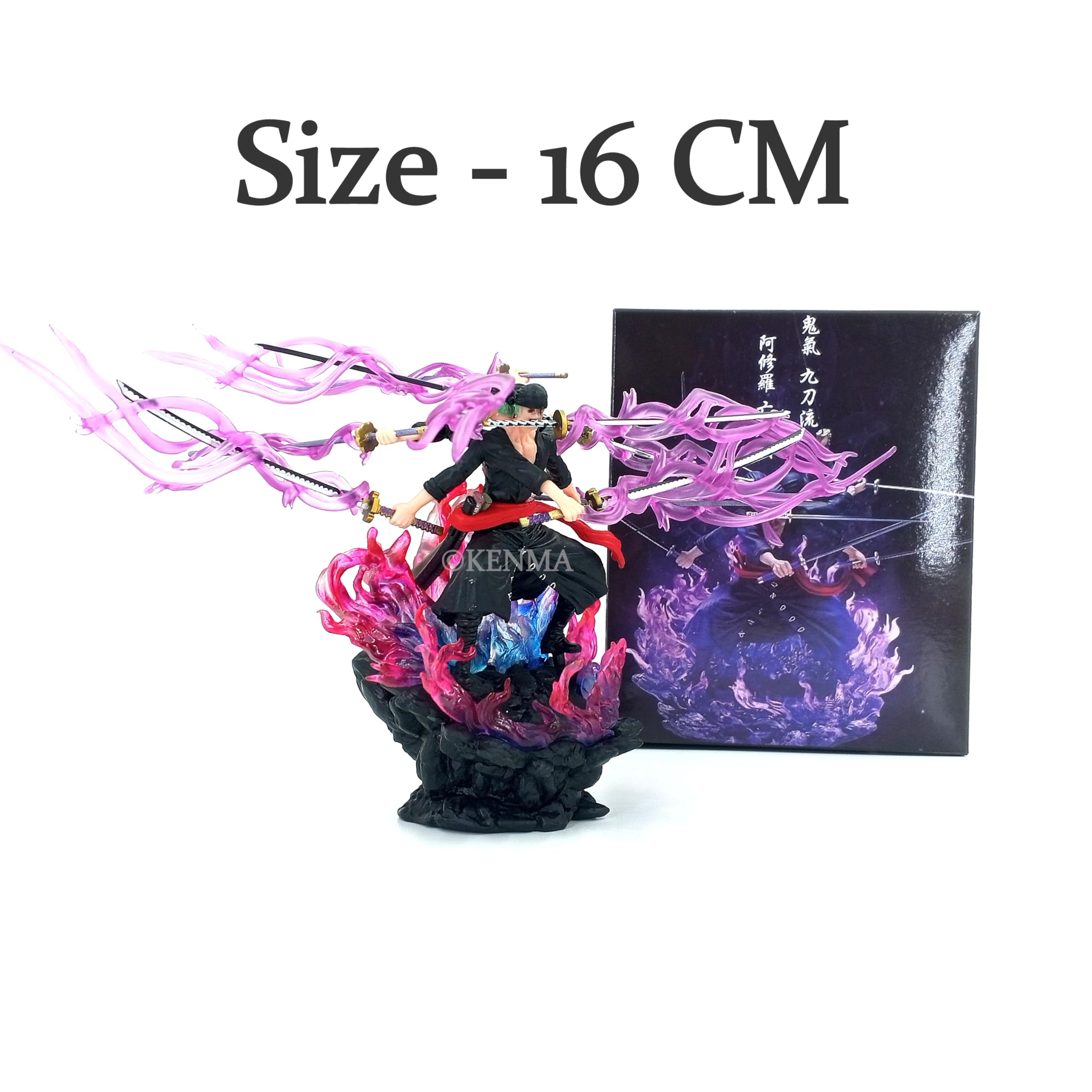 Buy KENMA One Piece Zoro 9 Sword Mini Version 18 Cm Figurine with