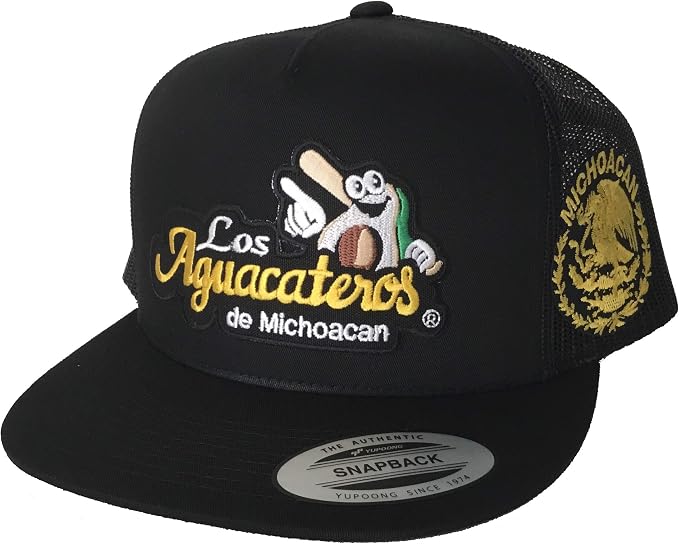 Los Aguacateros De Michoacán Jersey – Colot Black, Microfiber, USA Made