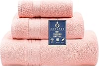 Vista 34 de COZYART - Juego de 6 toallas de baño de algodón turco, color verde salvia, gruesas suaves absorbentes duraderas, 19.17 oz/yd², incluye 2 toallas