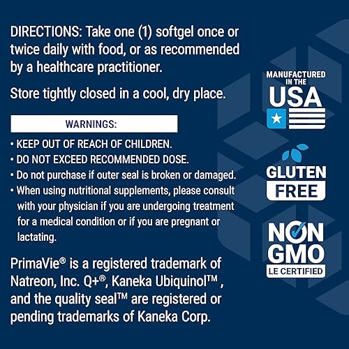 Vista 26 de Life Extension Super Ubiquinol CoQ10 con apoyo mitocondrial mejorado, 01426, 100 Mg, 1