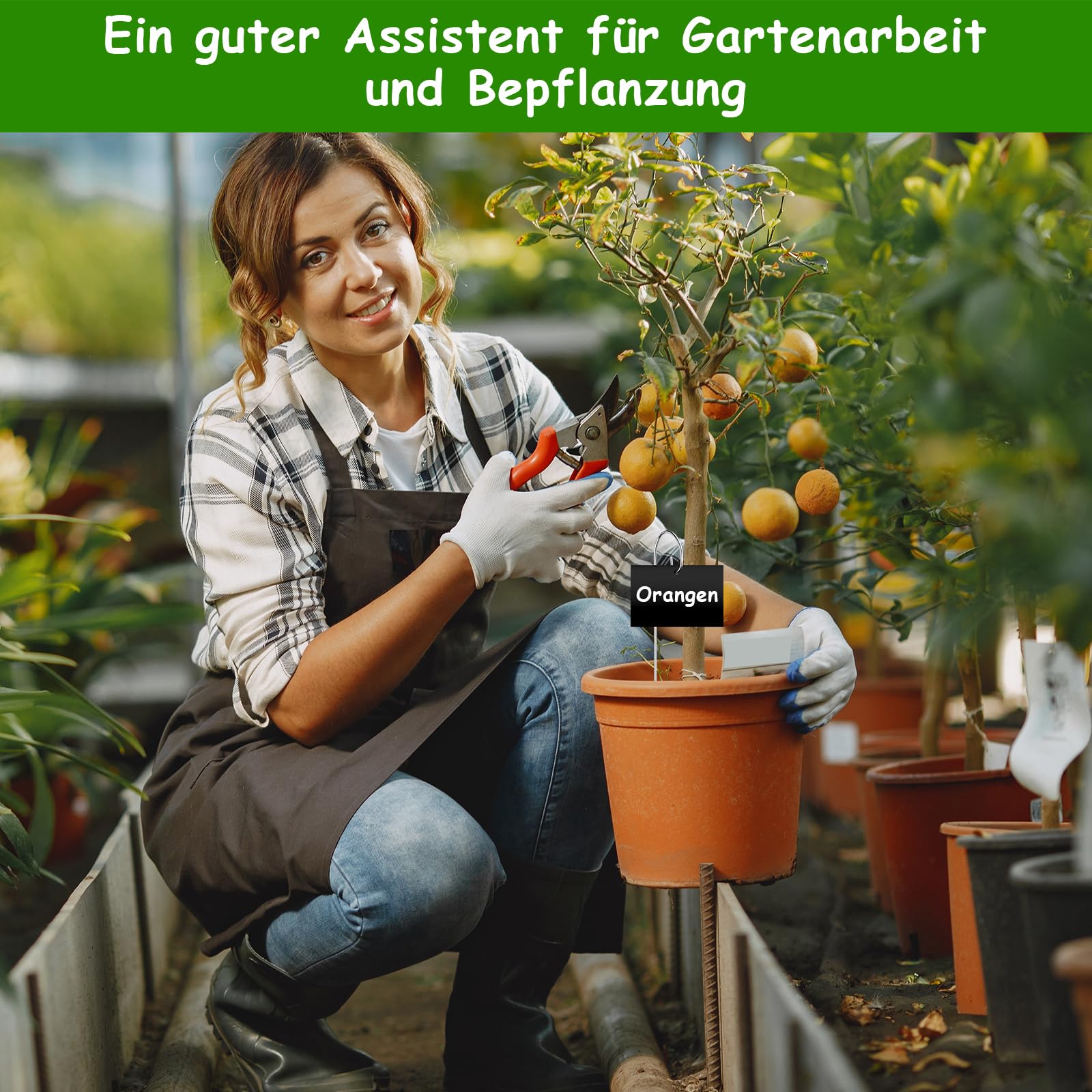 30 Stück Rechteck Pflanzenetiketten Gartenetiketten Pfähle mit Stift Pflanzenmarkierungen für den Garten im Freien Pflanzenetiketten für Topfpflanzen Samen Blumen