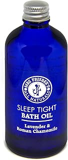 Sleep Tight Aromatherapy Bath Oil / Made with Lavender and Roman Chamomile Pure Essential Oils, Pure Essential Oils, Pure Cold Pressed Oils of Jojoba Seed Oil, Sunflower Seed Oil and Natural Vitamin E / Handmade / Natural / Vegan / Cruelty Free (100ml)