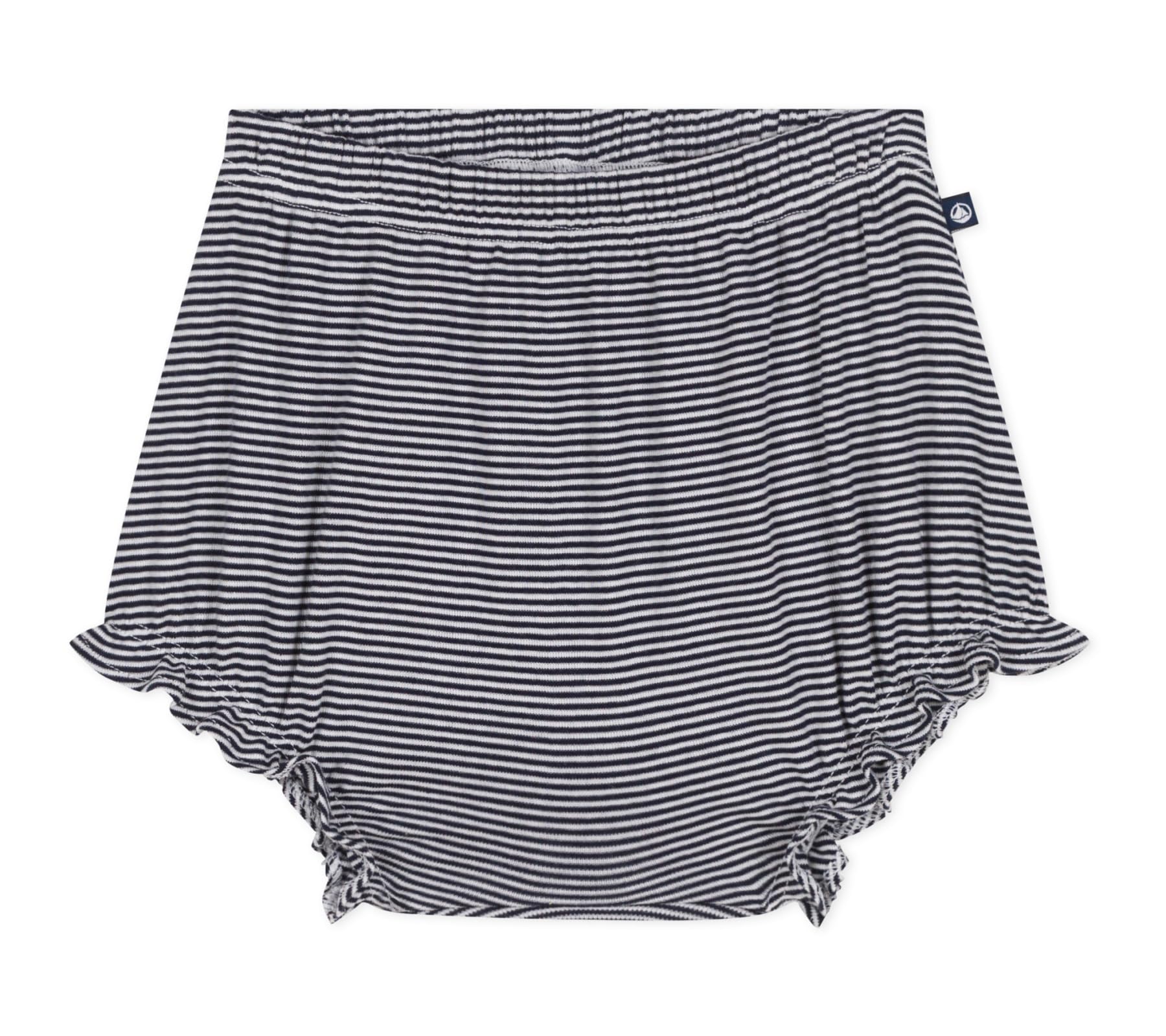 Petit Bateau Baby-Mädchen Kurzarmkleid - 100% Baumwolle - Bequem & Atmungsaktiv