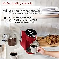 Vista 3 de Instant Solo cafetera de una sola porción, de los fabricantes de ollas, cafetera compatible con cápsulas K-Cup, incluye ajuste reutilizable