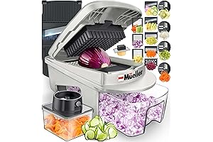 Mueller Pro-Series 12-Blade Mandoline Slicer and Kitchen Gadget Set