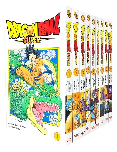 Dragon Ball Super Series Vol 1-9 Books Collection Set By Akira Toriyama