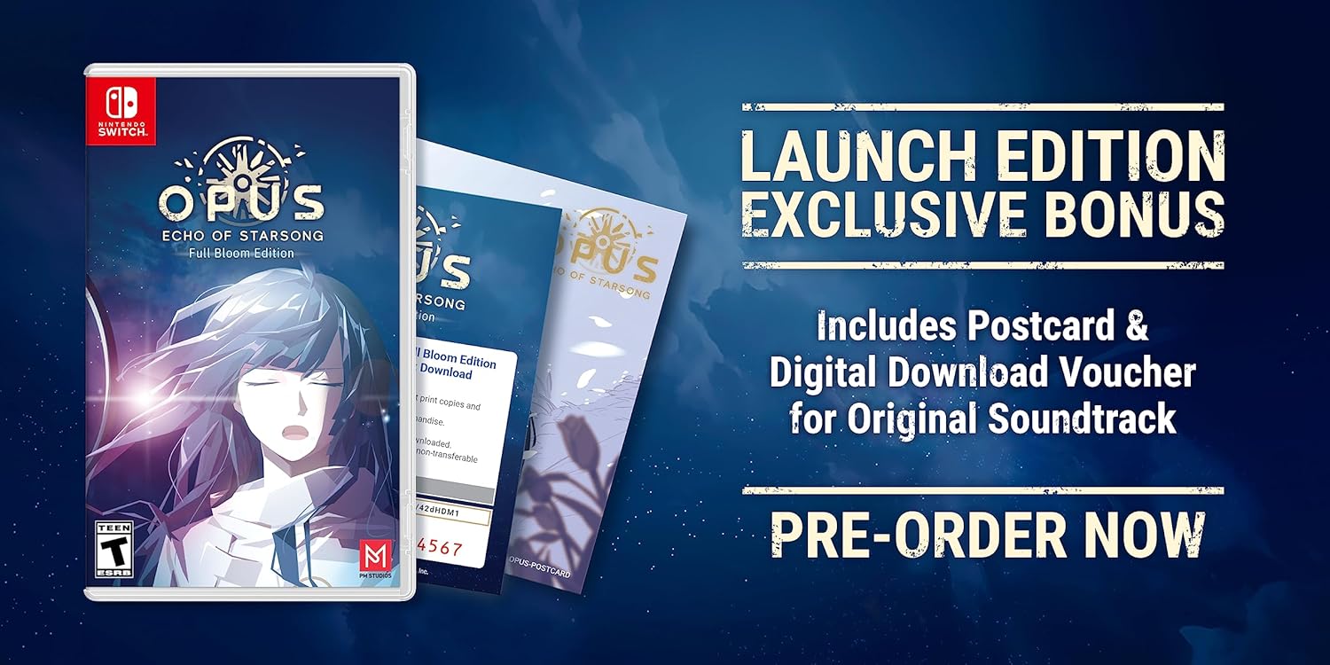 OPUS: Echo of Starsong Full Bloom Edition – Launch Edition - Nintendo Switch