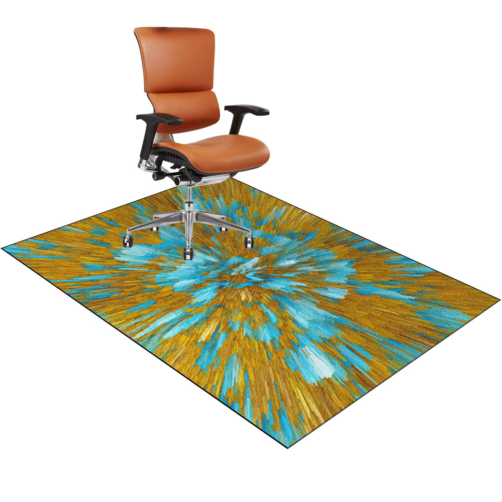 Fcenghox 2311A Office Chair Mats Low Pile Floor Protector Mat Indoor Gaming Chair Mat For Hardwood Floor Non Slip Chair Mats For Rolling Chair Gaming Computer Chair Mat For Gaming Room Home Office 90 X 120 Cm