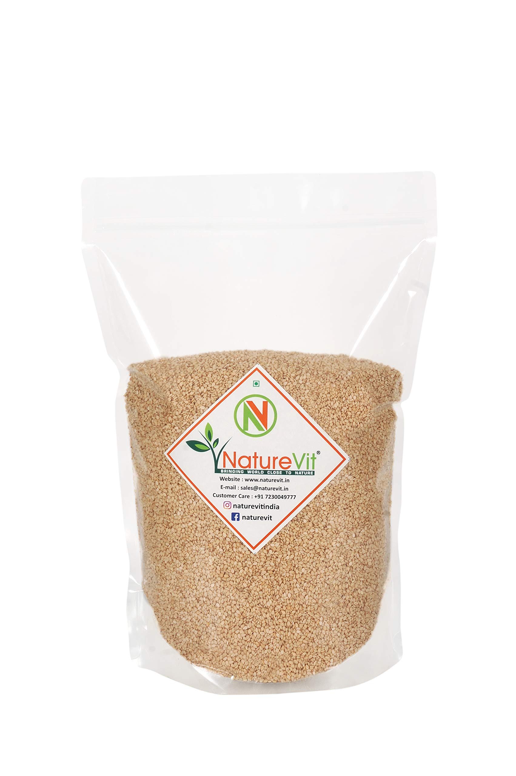 Nature Vit White Sesame Seeds,5 Kg (B07HJ6ZH3J) Amazon Price History, Amazon Price Tracker