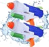 Water Guns for Kids Adults, 2 Pack Water Gun Squirt Guns Super Water Blaster Soaker, 1250CC High Capacity Gifts for Boys Girls Summer Swimming Pool Beach Party Favors Water Outdoor Activity