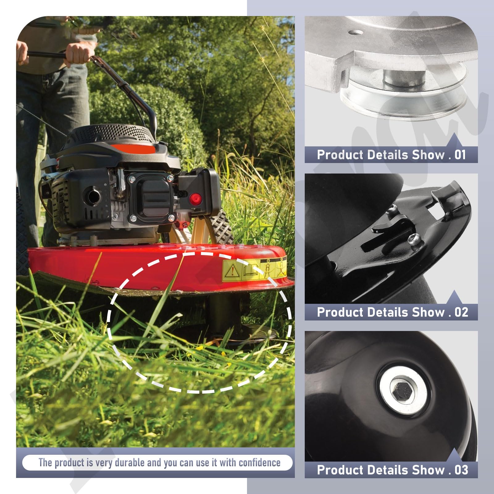Fennoral 596878501 - Conjunto de husillo de cabezal de recortadora con línea de recortadora compatible con Husqvarna Poulan 180333 172342 532180333 HU 625 WT PR22WT, WT420, J625HWT