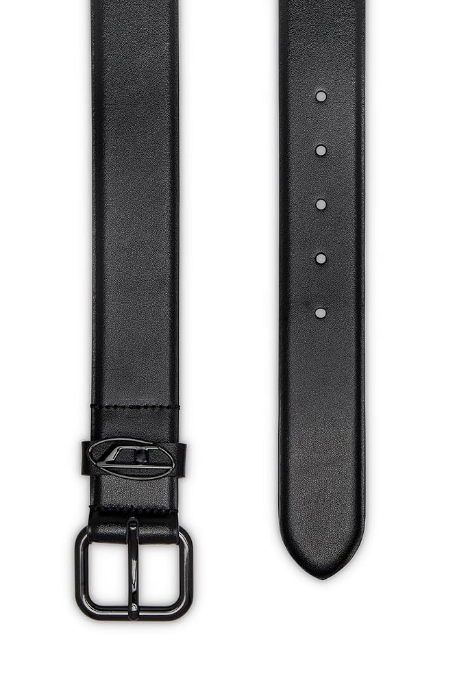 DIESEL ブラック レザー ベルト 75cm Amazon.co.jp: [Diesel] [ディーゼル] メンズ ベルト レザー